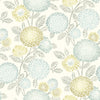 Brewster Home Fashions Zalipie Lime Floral Trail Wallpaper