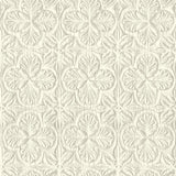 Brewster Home Fashions Karachi White Wooden Damask Wallpaper