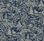 Brewster Home Fashions Alrick Navy Forest Venture Wallpaper