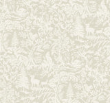 Brewster Home Fashions Alrick Taupe Forest Venture Wallpaper