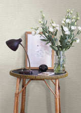 A-Street Prints Agave Off-White Faux Grasscloth Wallpaper