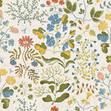 A-Street Prints Groh Green Floral Wallpaper