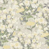 A-Street Prints Hava Yellow Meadow Flowers Wallpaper