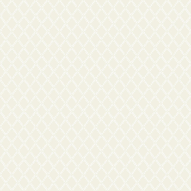 A-Street Prints Trevor Khaki Leaf Trellis Wallpaper