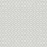 A-Street Prints Trevor Grey Leaf Trellis Wallpaper