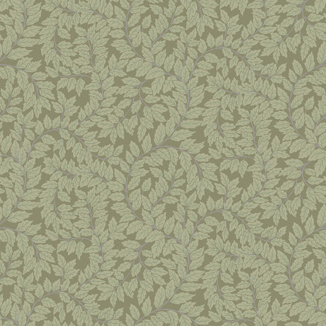 A-Street Prints Lindlöv Moss Leafy Vines Wallpaper