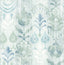 A-Street Prints Pavord Green Floral Shibori Wallpaper