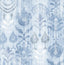 A-Street Prints Pavord Blue Floral Shibori Wallpaper