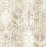 A-Street Prints Pavord Neutral Floral Shibori Wallpaper