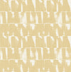A-Street Prints Bancroft Gold Artistic Stripe Wallpaper