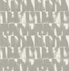 A-Street Prints Bancroft Grey Artistic Stripe Wallpaper