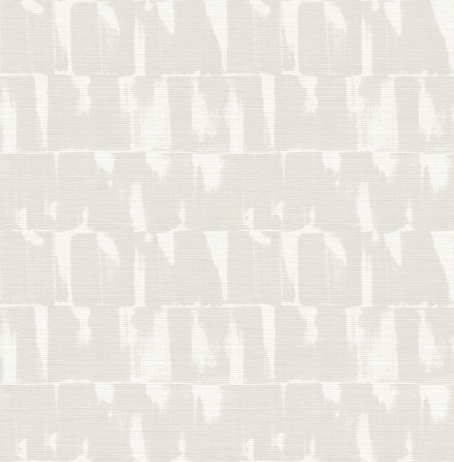A-Street Prints Bancroft Dove Artistic Stripe Wallpaper