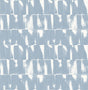 A-Street Prints Bancroft Blue Artistic Stripe Wallpaper
