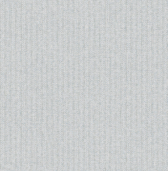 A-Street Prints Lawndale Blue Textured Pinstripe Wallpaper