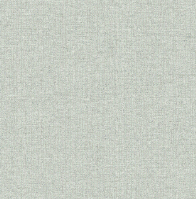 A-Street Prints Lawndale Sage Textured Pinstripe Wallpaper