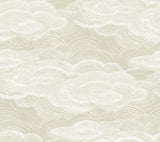 A-Street Prints Vision Pearl Stipple Clouds Wallpaper