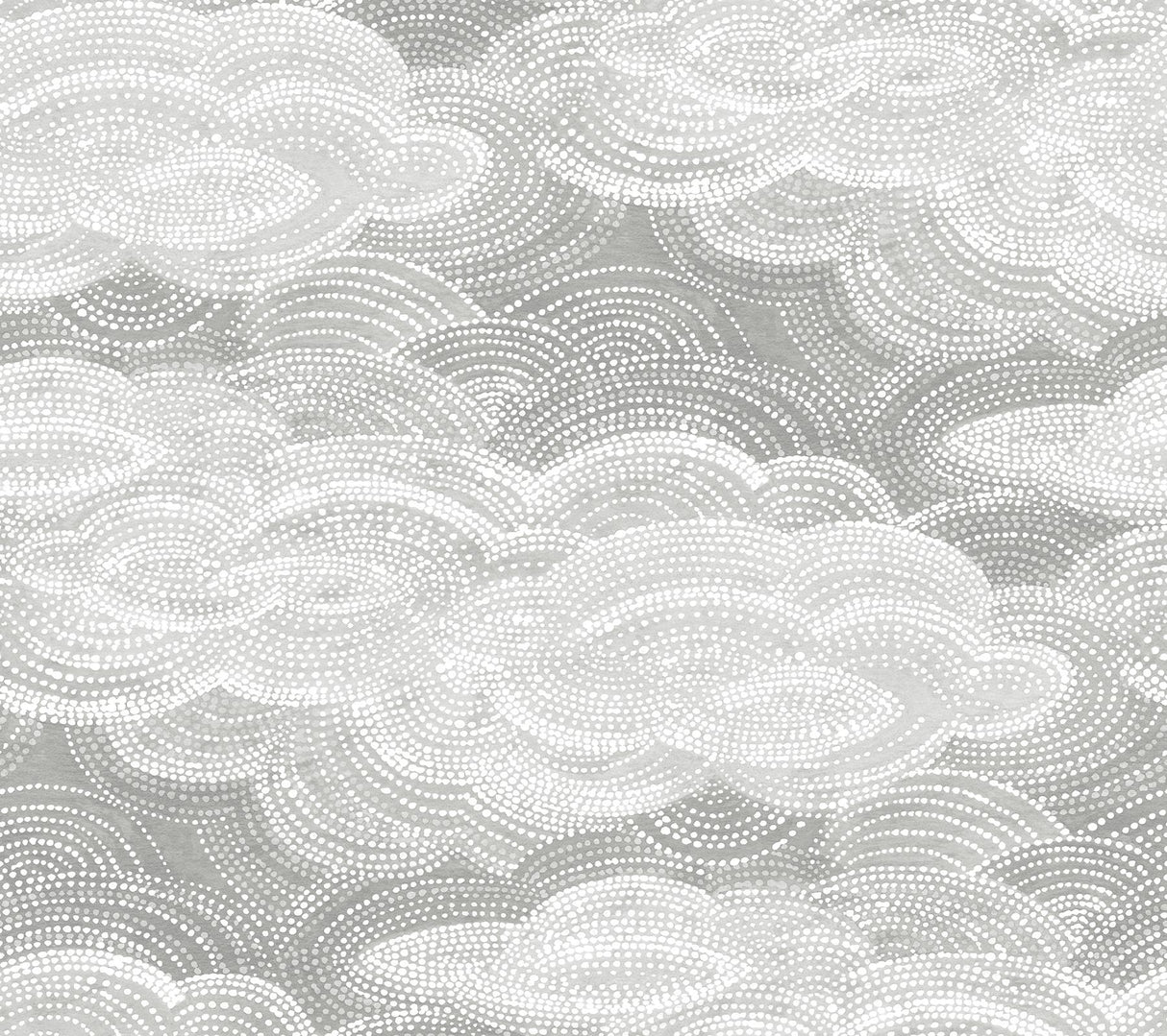 A-Street Prints Vision Grey Stipple Clouds Wallpaper