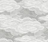 A-Street Prints Vision Grey Stipple Clouds Wallpaper