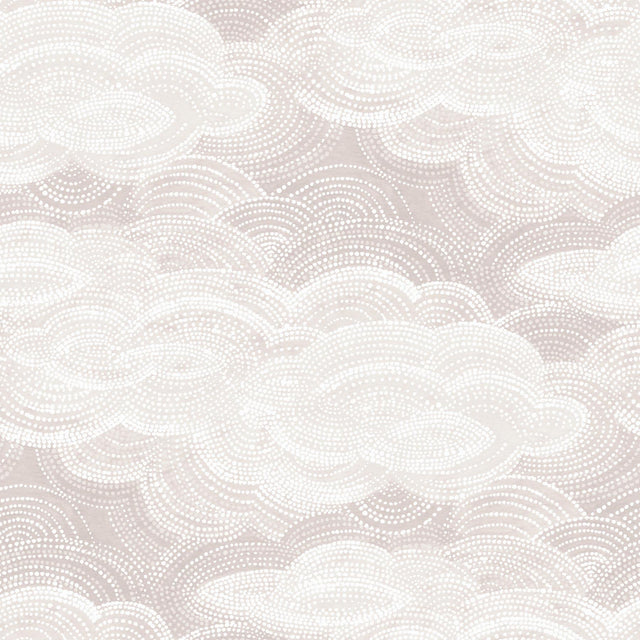 A-Street Prints Vision Lavender Stipple Clouds Wallpaper