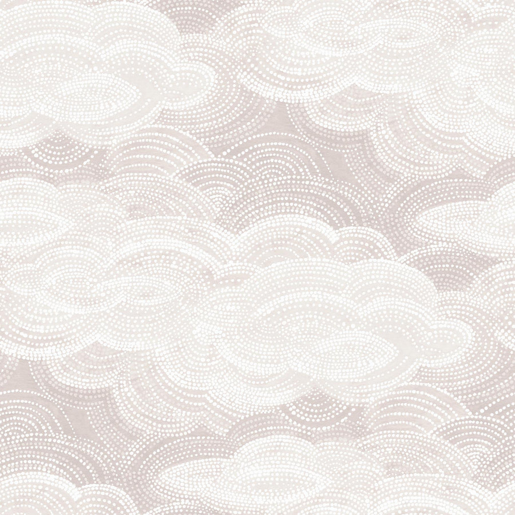 A-Street Prints Vision Lavender Stipple Clouds Wallpaper