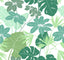 A-Street Prints Medellin Green Rainforest Floor Wallpaper