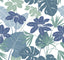 A-Street Prints Medellin Blue Rainforest Floor Wallpaper