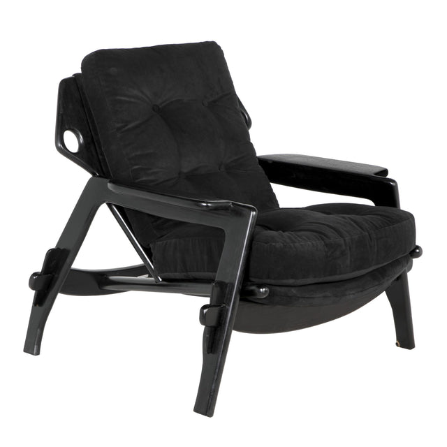 NOIR Pax Chair with cFc Performance Velvet Upholstery