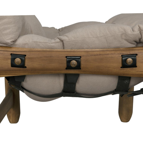 NOIR Dante Chair with cFc Upholstery