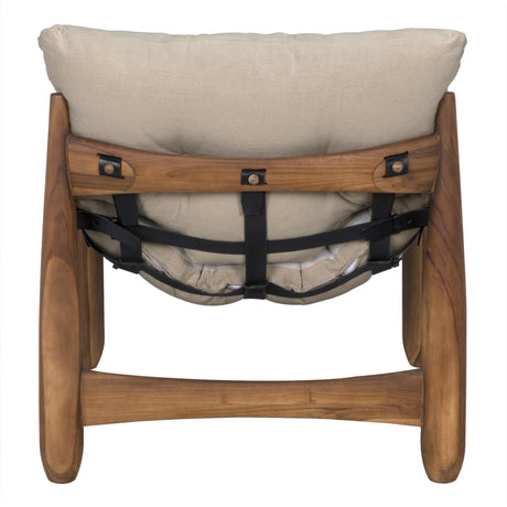 NOIR Dante Chair with cFc Upholstery