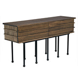 NOIR Oliver Console Dark Walnut