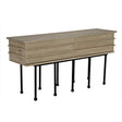NOIR Oliver Console Washed Walnut
