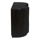 NOIR Irene Dresser Hand Rubbed Black with Light Brown Trim