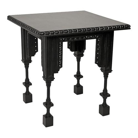 NOIR Luxor Side Table Hand Rubbed Black