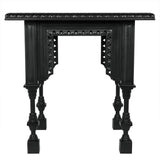 NOIR Luxor Side Table Hand Rubbed Black