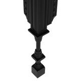 NOIR Luxor Side Table Hand Rubbed Black