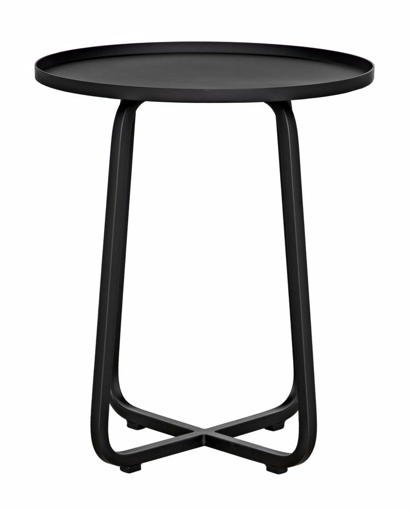 NOIR Kimana Side Table Black Iron