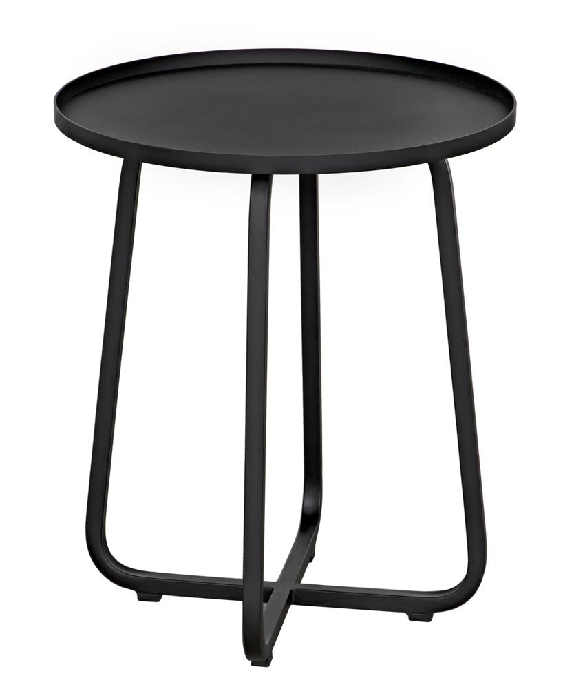 NOIR Kimana Side Table Black Iron