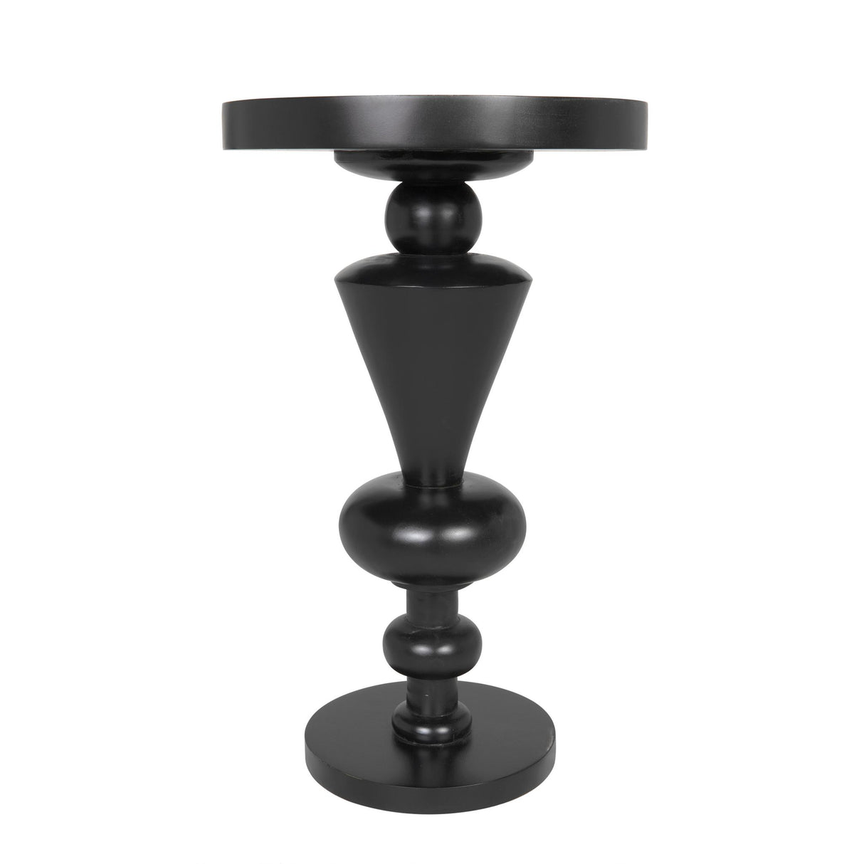 NOIR Fenring Side Table Hand Rubbed Black