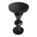 NOIR Fenring Side Table Hand Rubbed Black