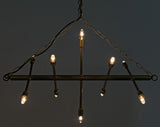 NOIR Sperato Chandelier Antique Brass