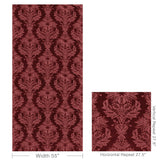 Lee Jofa PARHAM VELVET RUBY Upholstery Fabric
