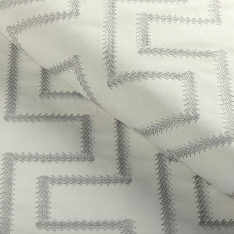 Kravet ROMAN FRET GREY Upholstery Fabric