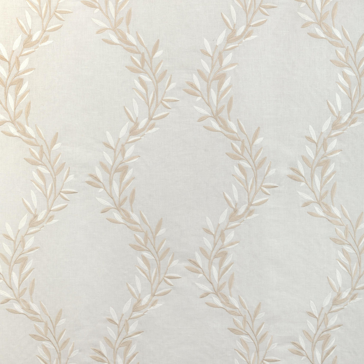 Kravet LEAF FRAME IVORY Drapery Fabric