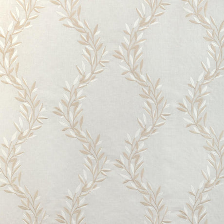 Kravet LEAF FRAME IVORY Fabric