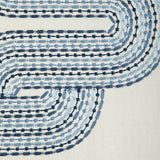 Kravet CLOUD CHAIN INDIGO Fabric