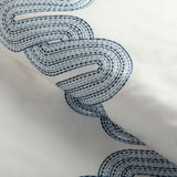 Kravet CLOUD CHAIN INDIGO Fabric