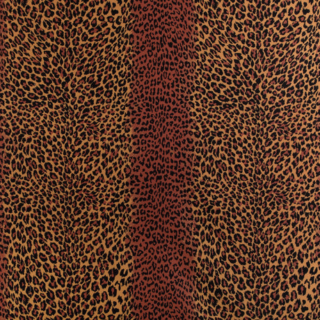 Brunschwig & Fils LEOPARD II CHOCOLATE Fabric