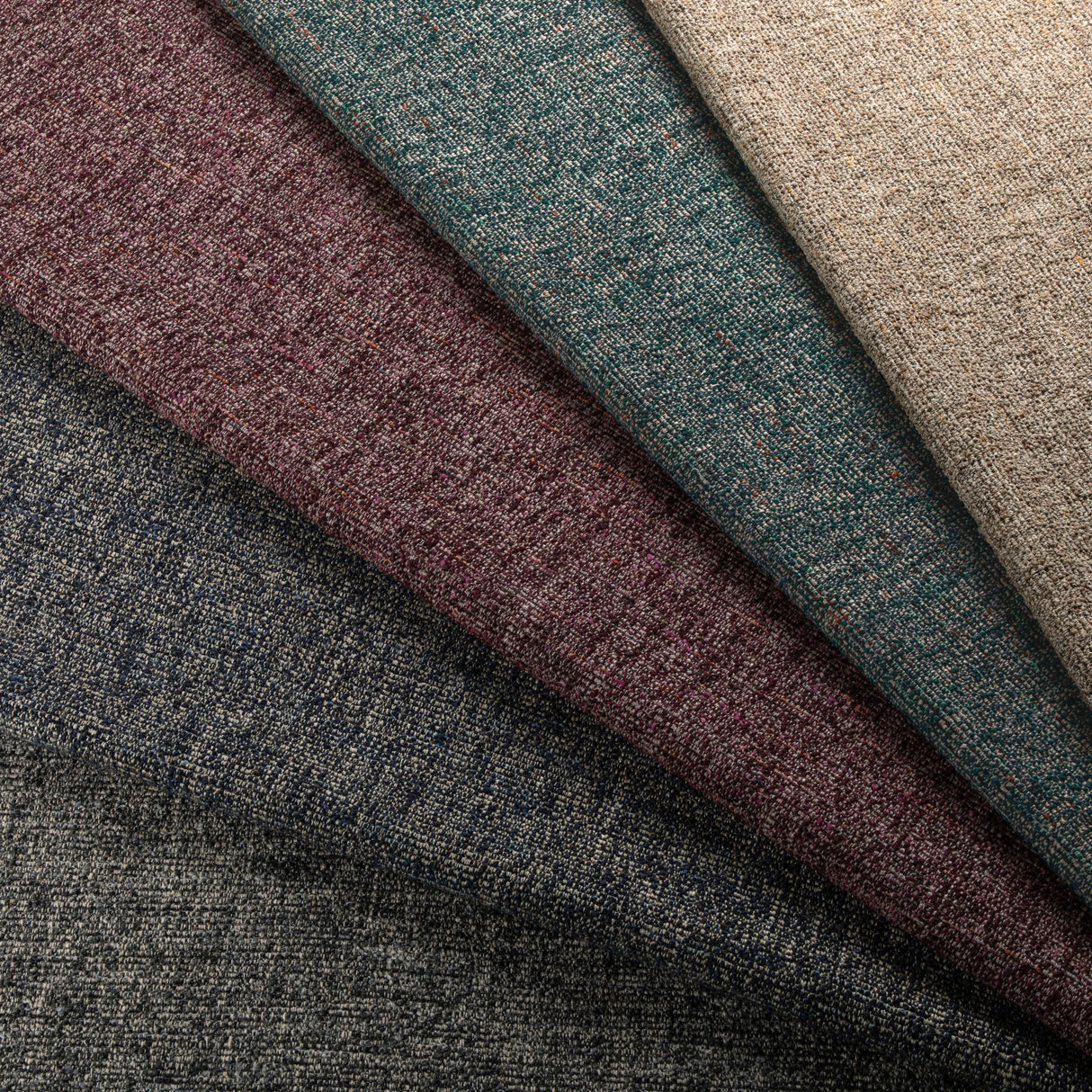 Brunschwig & Fils MIREILLE TEXTURE CHARCOAL Upholstery Fabric