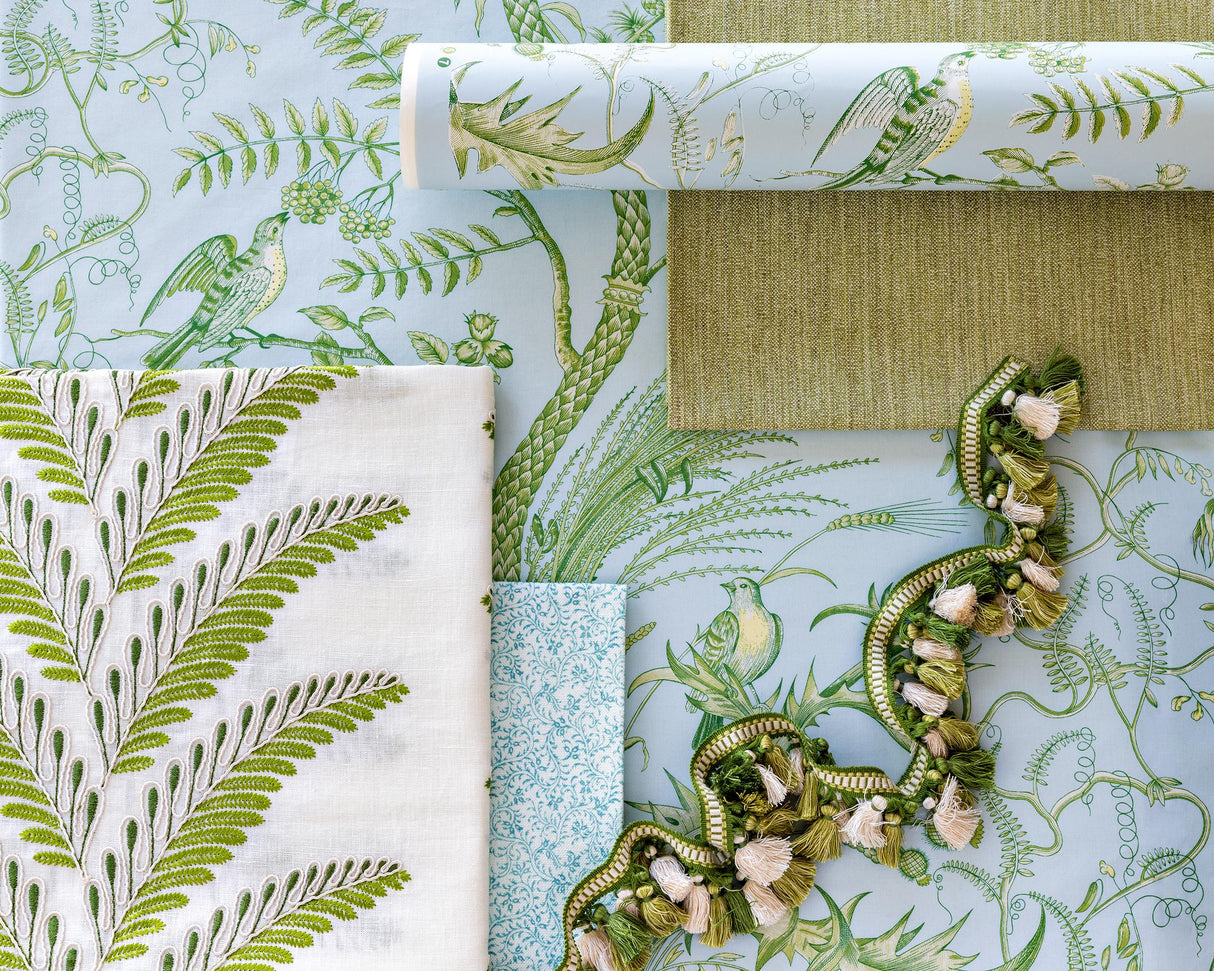Brunschwig & Fils CARNOT PLAIN IVORY Upholstery Fabric