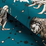 Brunschwig & Fils COSMIQUE PRINT TEAL Fabric